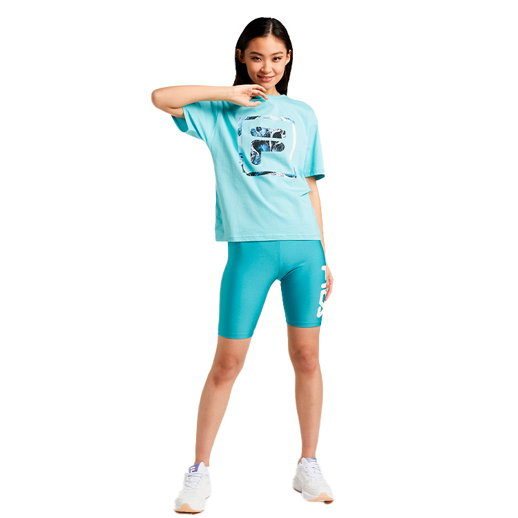 Футболка Fila TEE 50-52 Голубой Женский photo 4